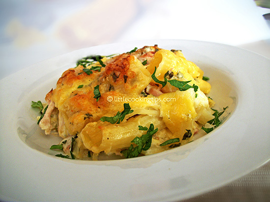 Mustard sauce Chicken Pasta Bake Mustard sauce Chicken Pasta Bake