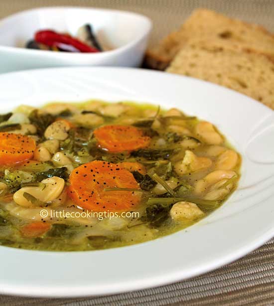 Fasolada: a traditional Greek white bean soup recipe Fasolada: a traditional Greek white bean soup recipe