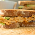 Easy, healthy avocado tuna sandwiches